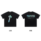 Trapstar short-sleeved T-shirt summer 2025 new letter print men and women casual loose round neck European and American trendy ins (16)