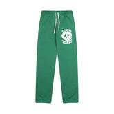 Denim Tears Sweatpants Alphabet foam print casual trousers