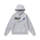 Trapstar autumn and winter casual sports suit hooded sweatshirt pants pullover simple letter drawstring top pants (3)