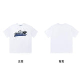 Trapstar short-sleeved T-shirt summer 2025 new letter print men and women casual loose round neck European and American trendy ins (13)
