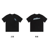 Trapstar short-sleeved T-shirt summer 2025 new letter print men and women casual loose round neck European and American trendy ins (5)