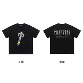 Trapstar short-sleeved T-shirt summer 2025 new letter print men and women casual loose round neck European and American trendy ins (18)