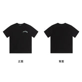 Trapstar short-sleeved T-shirt summer 2025 new letter print men and women casual loose round neck European and American trendy ins (11)