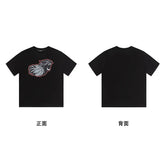Trapstar short-sleeved T-shirt summer 2025 new letter print men and women casual loose round neck European and American trendy ins (3)