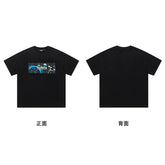 Trapstar short-sleeved T-shirt summer 2025 new letter print men and women casual loose round neck European and American trendy ins (38)