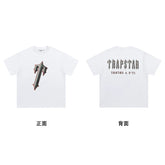 Trapstar short-sleeved T-shirt summer 2025 new letter print men and women casual loose round neck European and American trendy ins (20)