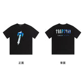 Trapstar short-sleeved T-shirt summer 2025 new letter print men and women casual loose round neck European and American trendy ins (7)