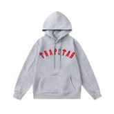 Trapstar autumn and winter casual sports suit hooded sweatshirt pants pullover simple letter drawstring top pants (35)