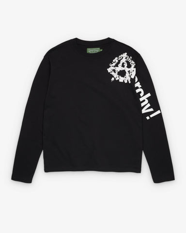 Denim Tears Anarchy Long Sleeve Tee - (Black)
