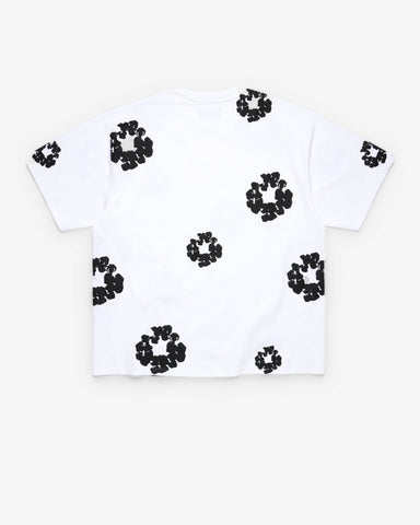 Denim Tears - Men's Cotton Wreath Tall Tee - (White)