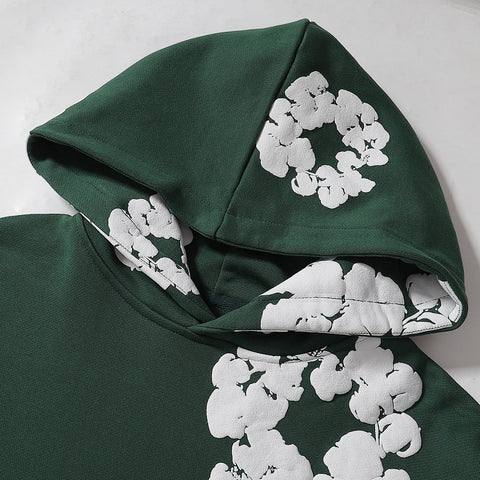 Denim Tears Green Hoodie & Sweatpants Set