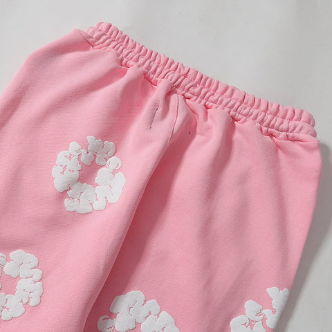 Denim Tears Pink Hoodie & Sweatpants Set