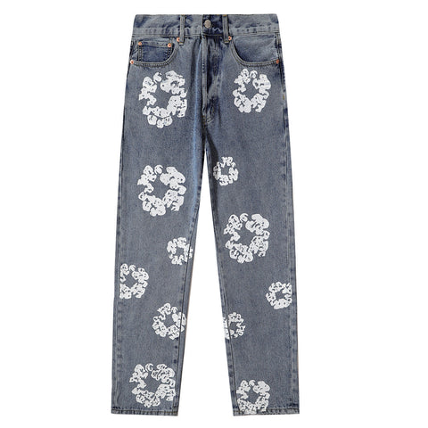 Denim Tears Cotton Wreath Blue Denim Jeans