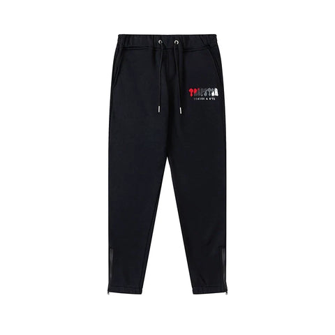 Trapstar niche trendy brand sweatshirt trousers sports leisure suit men and women couple autumn and winter plus velvet letter embroidery (17)