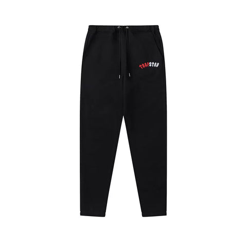 Trapstar autumn and winter casual sports suit hooded sweatshirt pants pullover simple letter drawstring top pants (36)