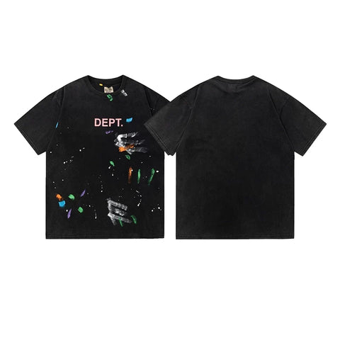 GALLERY DEPT PAINT SPLATTER HAND VINTAGE WASH TEE