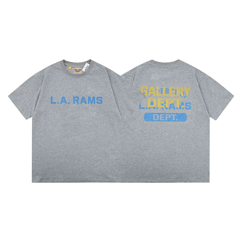 Gallery Dept L.A. Rams Heather Grey Short Sleeve Tee
