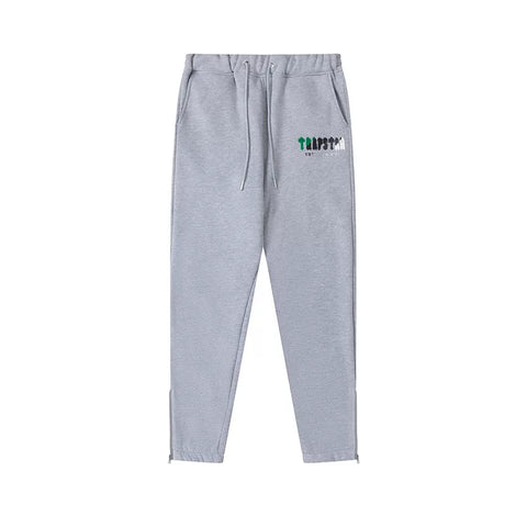 Trapstar autumn and winter casual sports suit hooded sweatshirt pants pullover simple letter drawstring top pants (15)