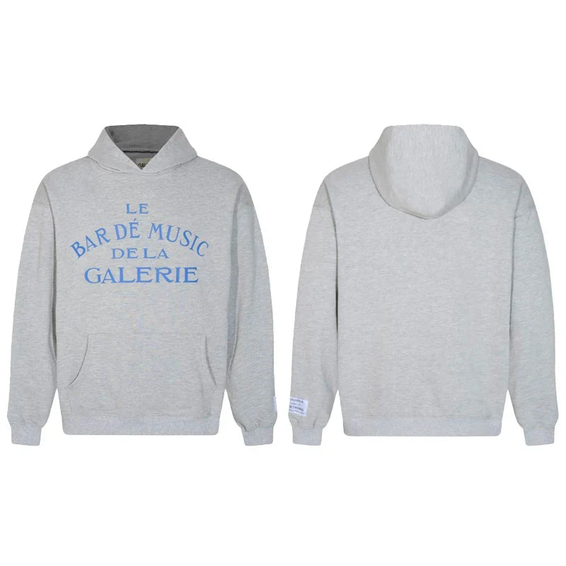 GALLERY DEPT LE BAR DE MUSIC HOODIE BLACK