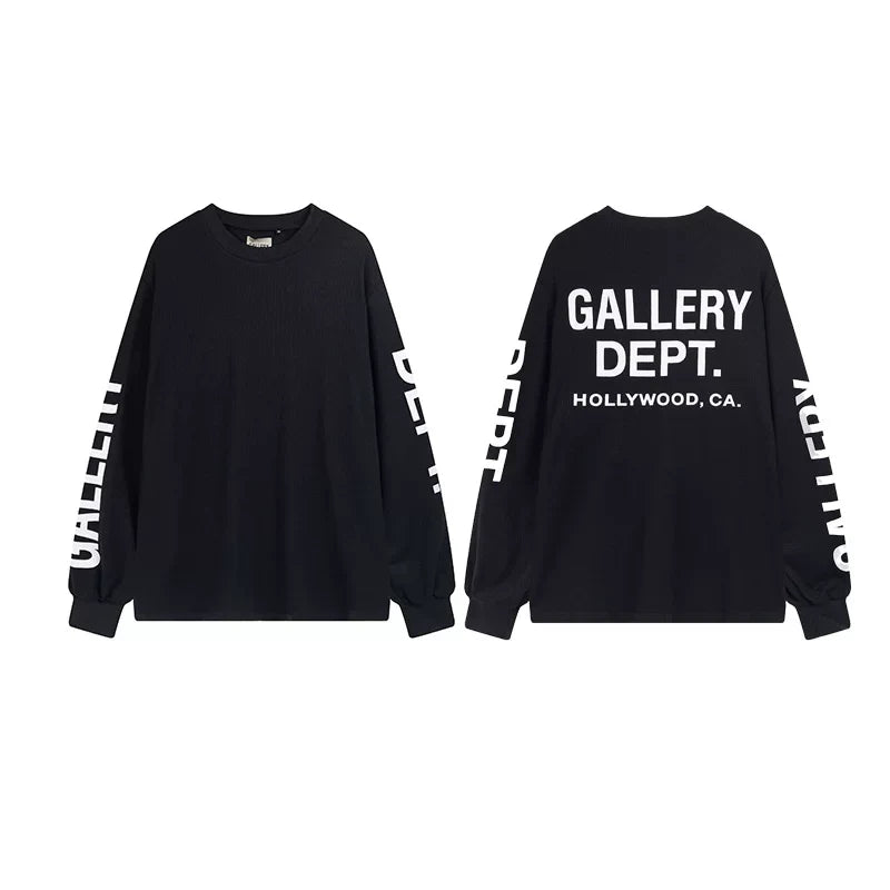 GALLERY DEPT HOLLYWOOD WAFFLE LONG SLEEVE TEE