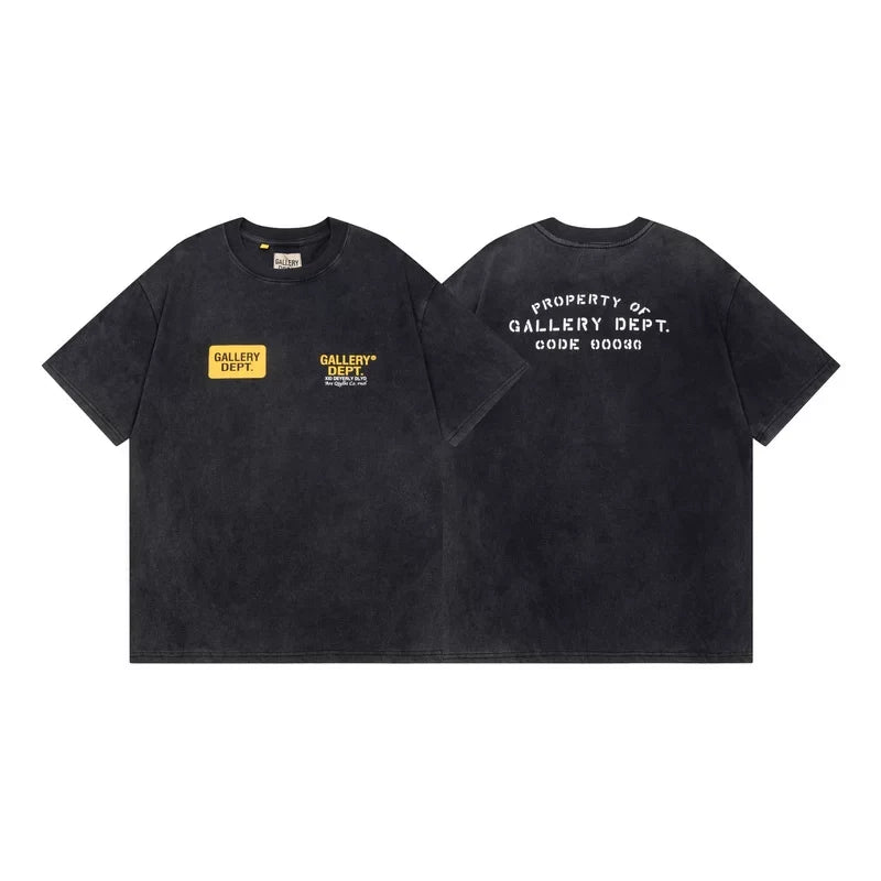 Gallery Dept Property Of Code 90036 Vintage Washed Short Sleeve Tee