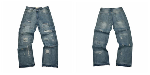 Gallery Dept Ripped Distressed Blue Jeans