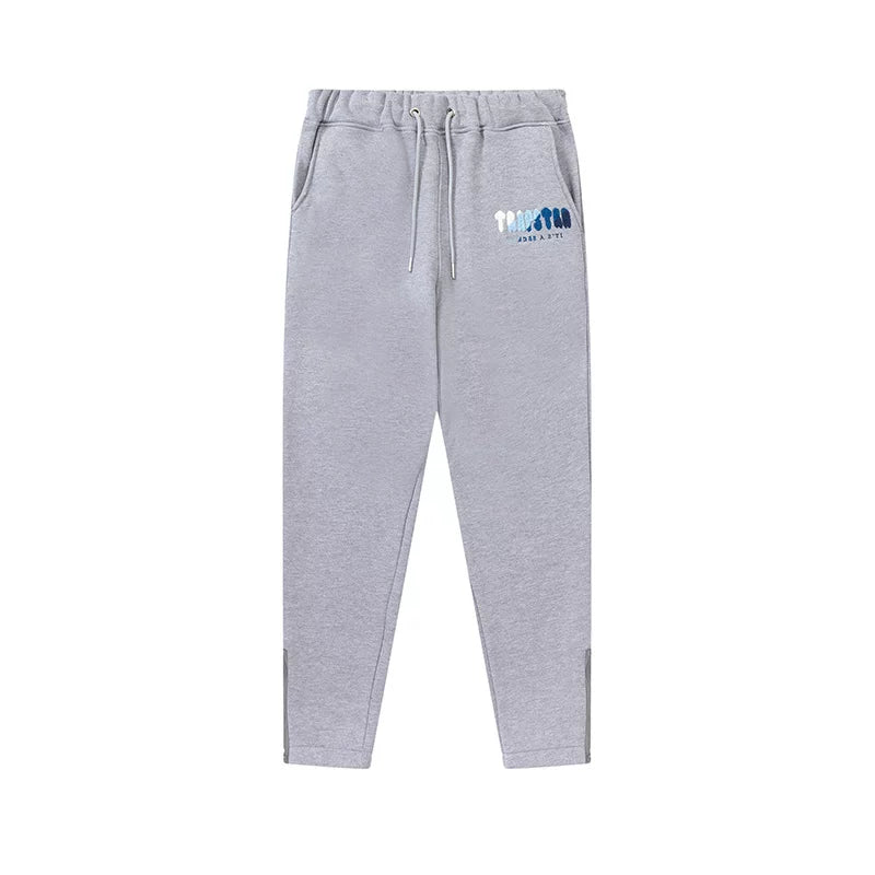 Trapstar niche trendy brand sweatshirt trousers sports leisure suit men and women couple autumn and winter plus velvet letter embroidery (39)