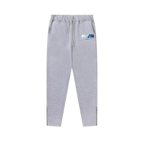 Trapstar niche trendy brand sweatshirt trousers sports leisure suit men and women couple autumn and winter plus velvet letter embroidery (39)