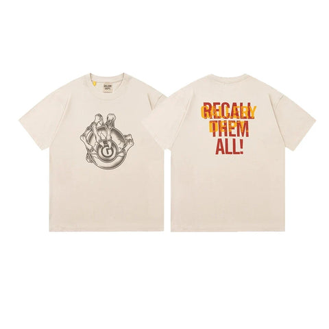 GALLERY DEPT SKELETON 8‑BALL RECALL THEM ALL TEE