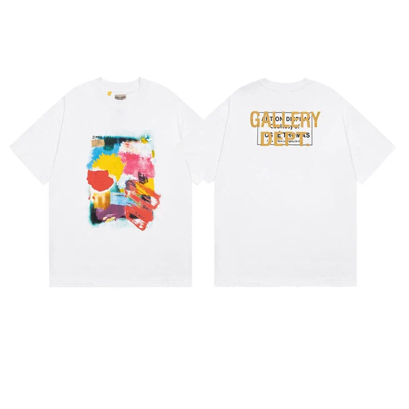 GALLERY DEPT ABSTRACT PAINT ART SHORT SLEEVE TEE
