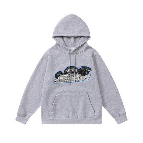 Trapstar niche trendy brand sweatshirt trousers sports leisure suit men and women couple autumn and winter plus velvet letter embroidery (36)