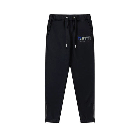 Trapstar niche trendy brand sweatshirt trousers sports leisure suit men and women couple autumn and winter plus velvet letter embroidery (13)