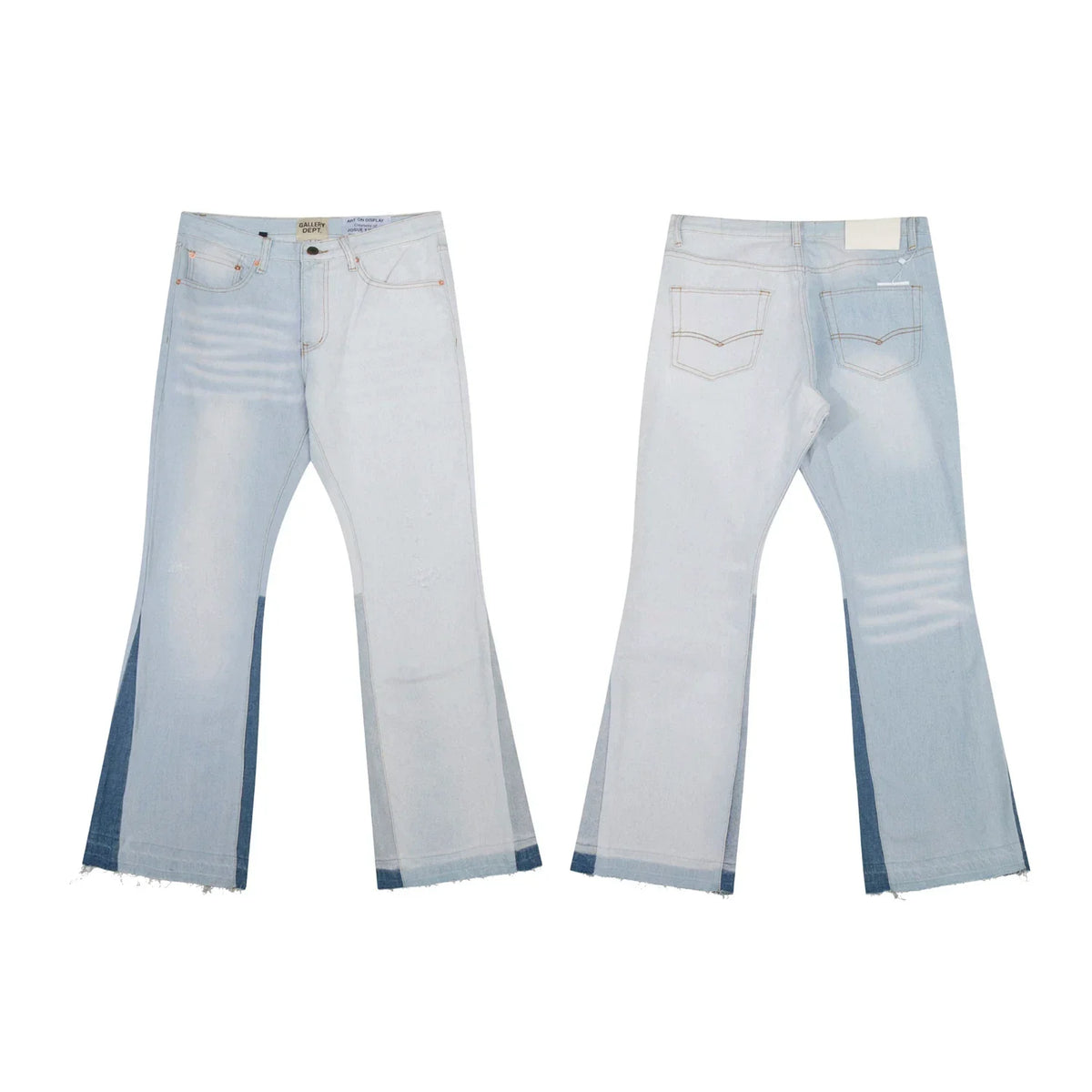 Gallery Dept Light‑Blue Inner‑Panel Flare Jeans