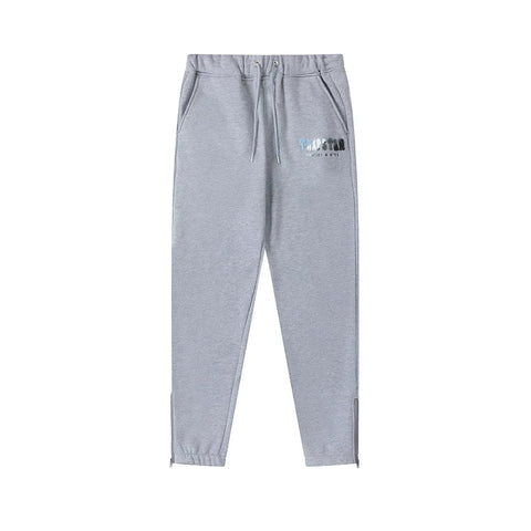 Trapstar niche trendy brand sweatshirt trousers sports leisure suit men and women couple autumn and winter plus velvet letter embroidery (15)