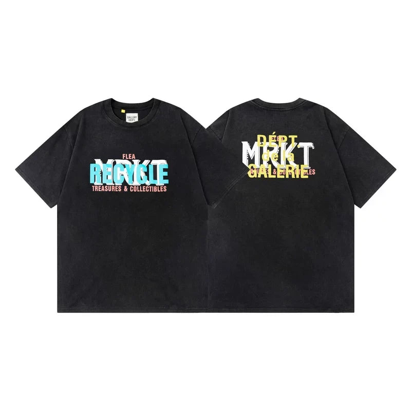 Gallery Dept Recycle Flea Market Vintage Washed Short Sleeve Tee