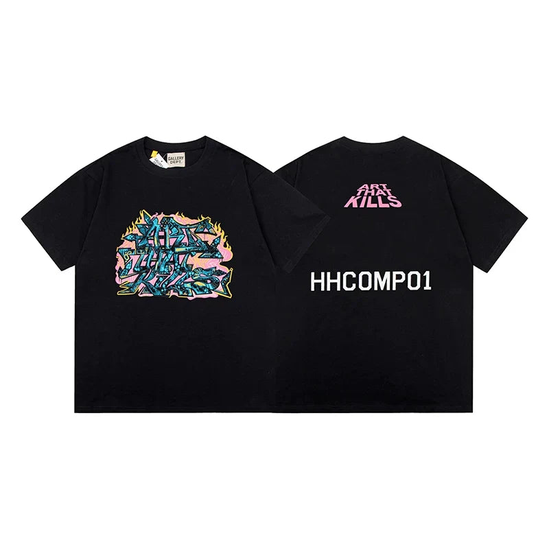 Gallery Dept Art That Kills Graffiti HHCOMP01 Short Sleeve Tee