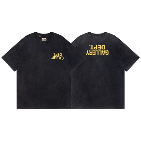 Gallery Dept Tokyo Japan Paint Splatter Vintage Washed Short Sleeve Tee