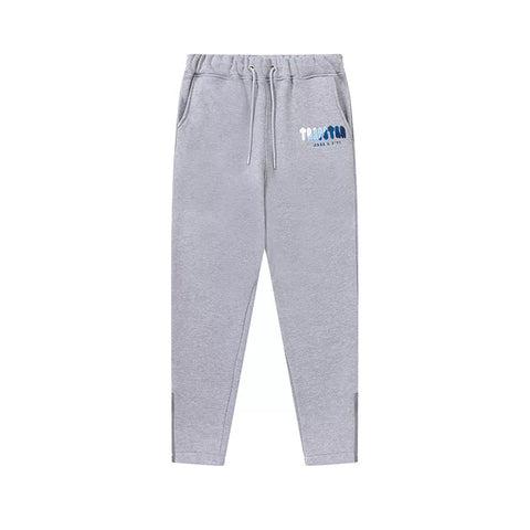 Trapstar autumn and winter casual sports suit hooded sweatshirt pants pullover simple letter drawstring top pants (20)
