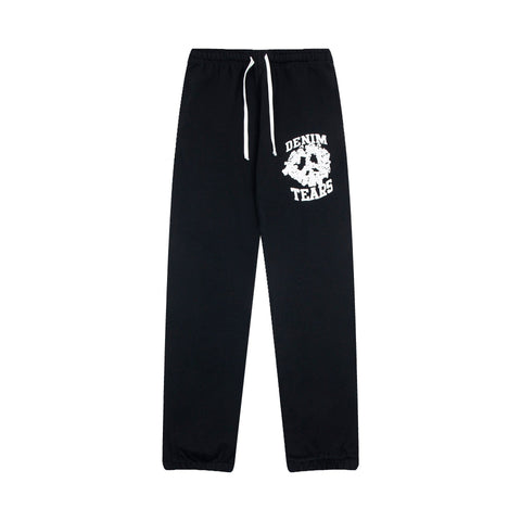 Denim Tears Black Skull Graphic Cuffed Sweatpants