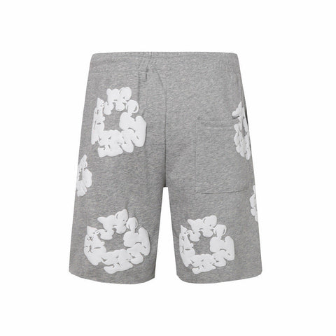 Denim Tears Grey Cotton Sweat Shorts