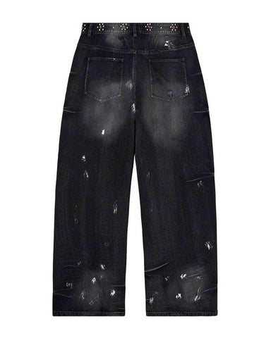 Vale Forever DIY Carpenter Jeans Black