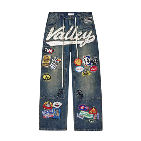 Vale Forever 1980s Painter Denim Wash